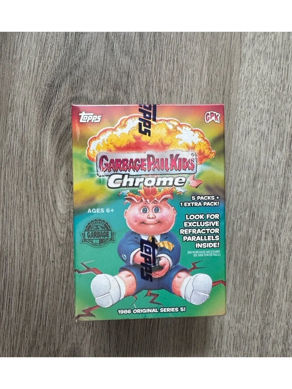 2022 Topps Garbage Pail Kids Chrome Blaster Box Sealed NEW 1986 Series 5